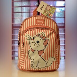 NWT Disney Marie Aristocats Striped Mini
Backpack